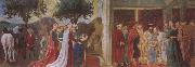 Piero della Francesca Adoration of the Holy Wood and the Meeting of Solomon and the Queen of Sheba china oil painting artist